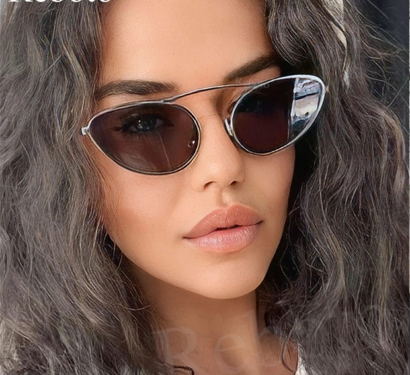 משקפי שמש יוקרתיים לנשים | עיצוב Cat Eye אופנתי עם הגנת UV400