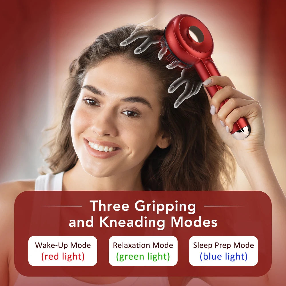 מברשת עיסוי חכמה לקרקפת עם תאורת LED – לטיפוח מושלם בכל יום ✨
