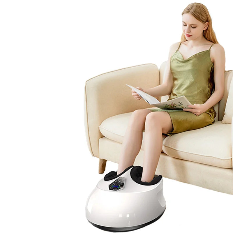 RelaxStep 360 – מכשיר עיסוי רגליים עם עטיפת אוויר מלאה, שלט אלחוטי ומצבי עיסוי