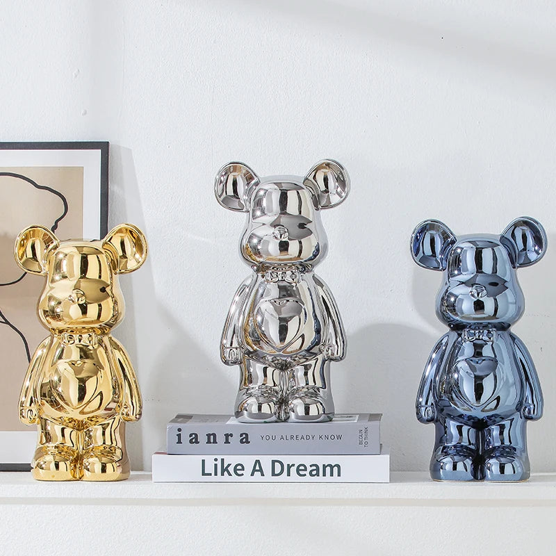 Ceramic Teddy Bear decor