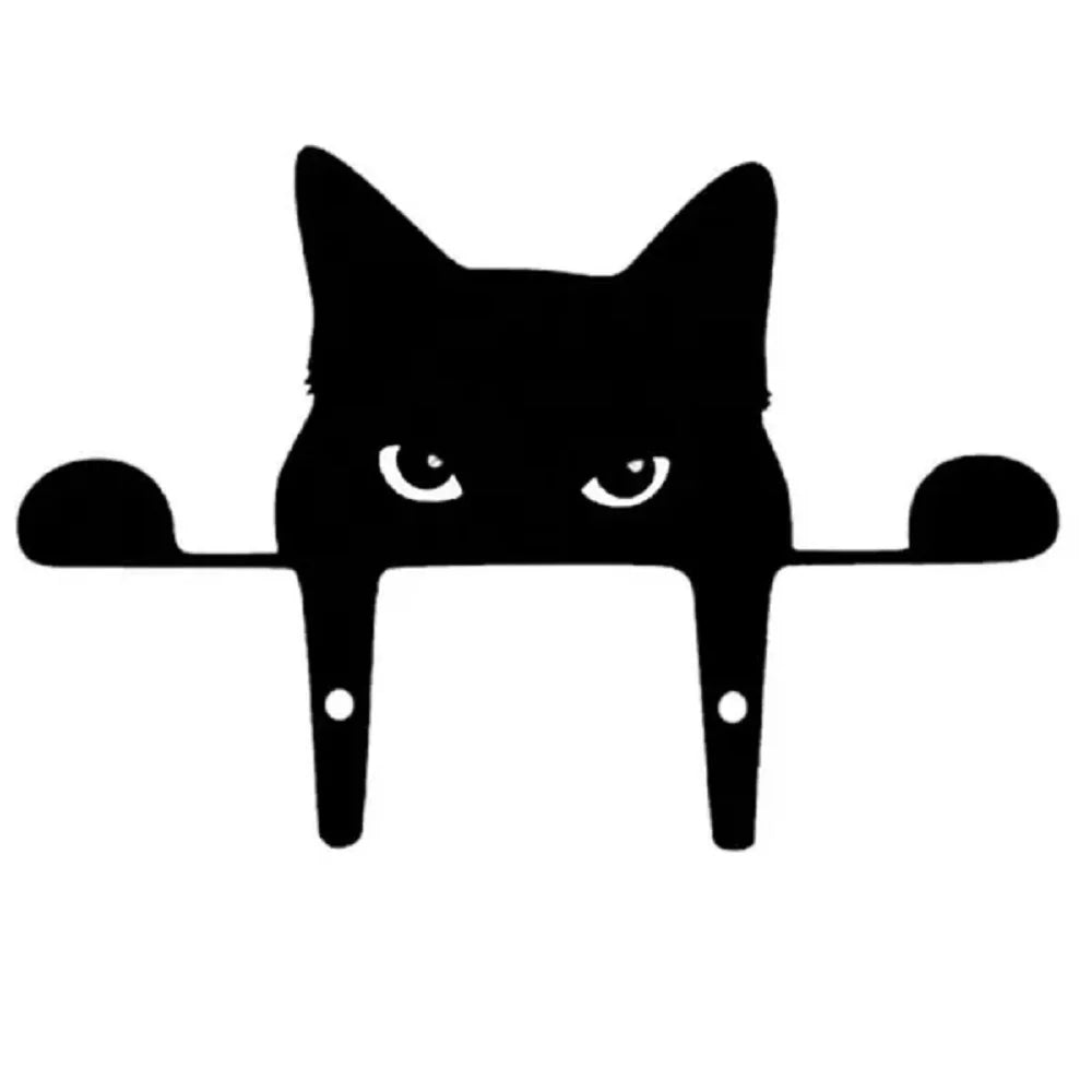 Charming Cat Family Garden Stakes