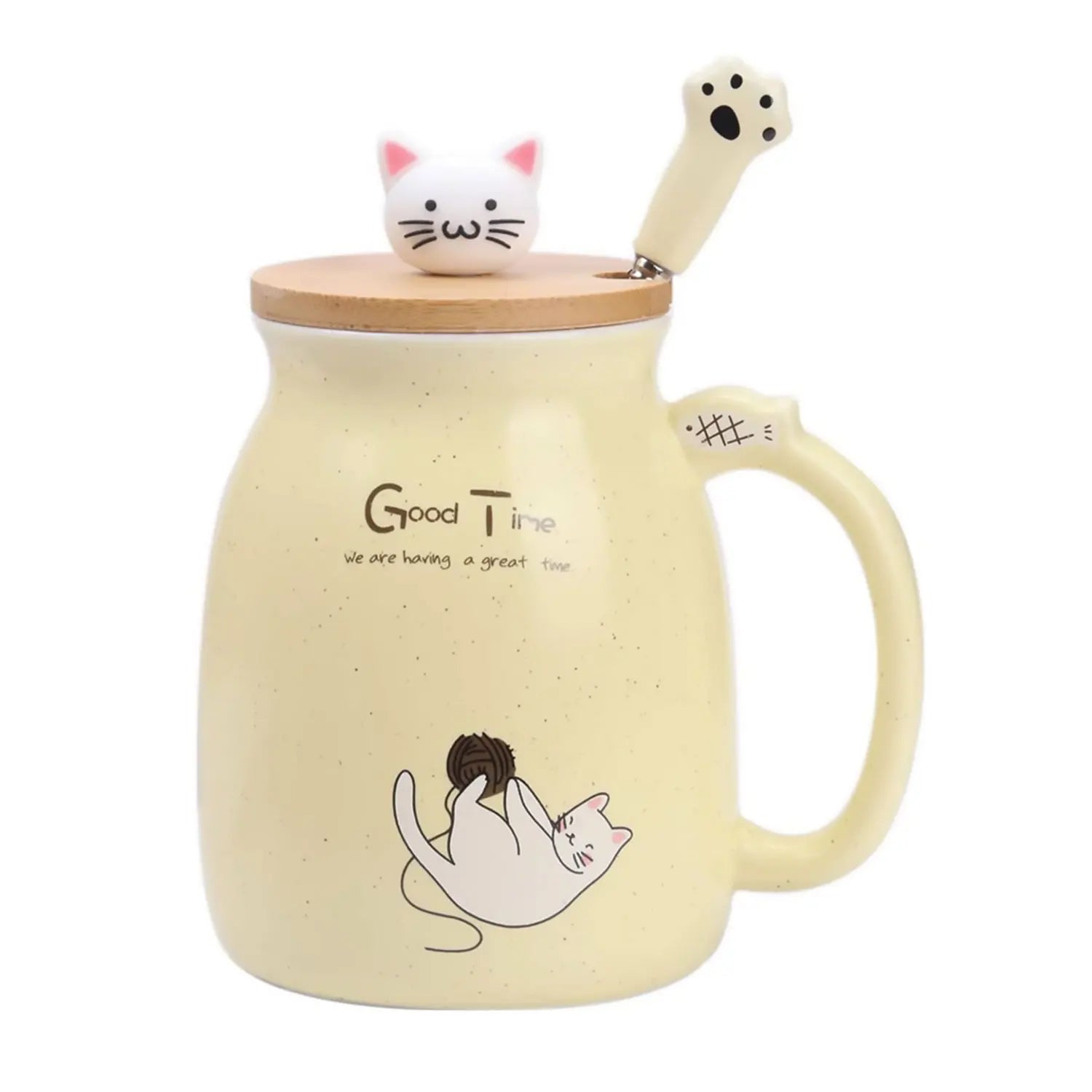 Tea Cup Cute Cat Ceramic