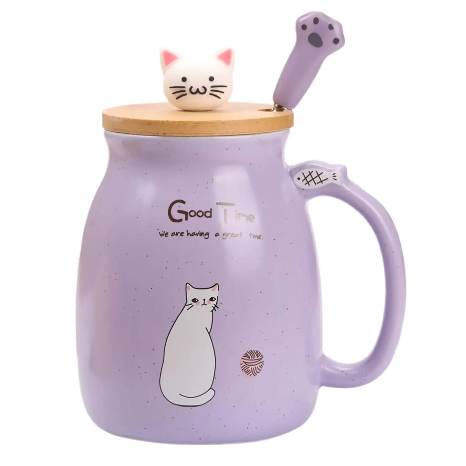 Tea Cup Cute Cat Ceramic