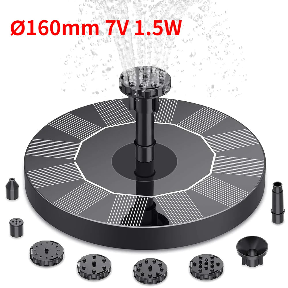 Outdoor Solar Fountain