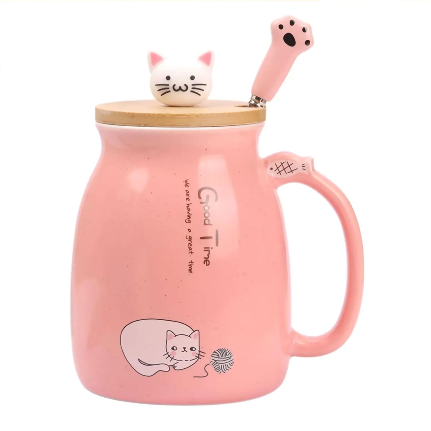 Tea Cup Cute Cat Ceramic