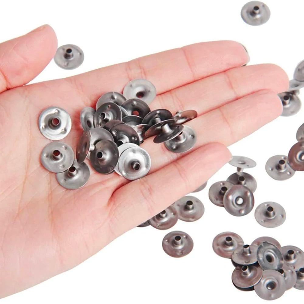 Candle Wick Tabs Metal