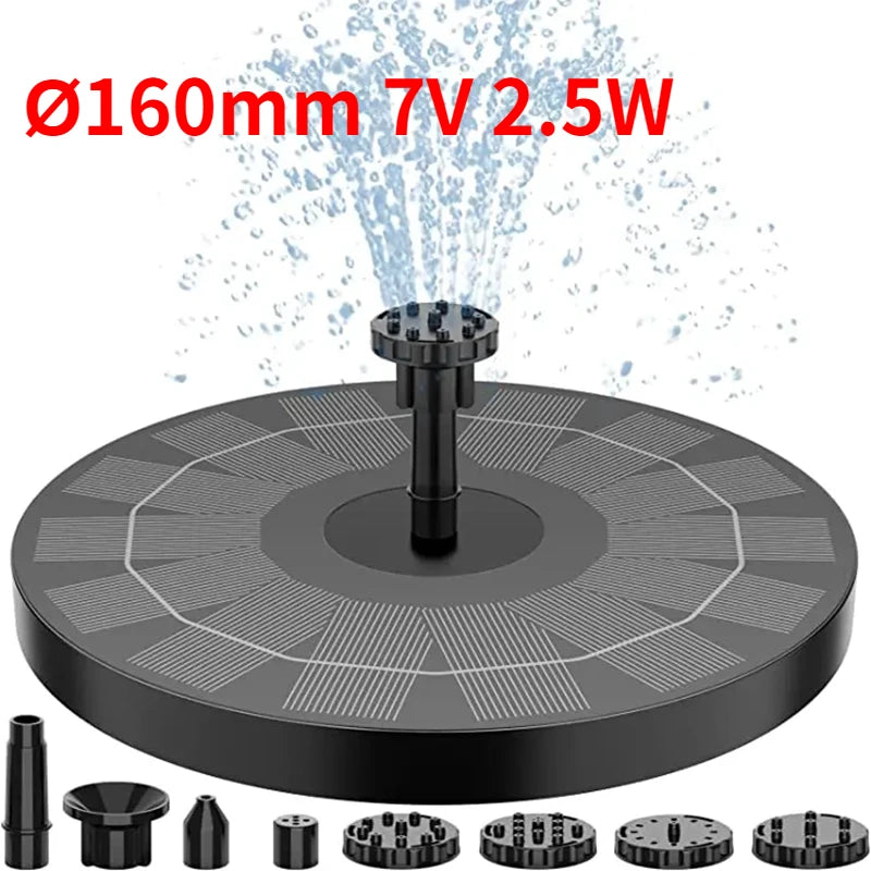 Outdoor Solar Fountain